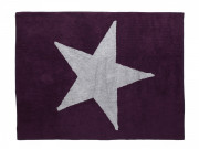 moshat� pamutsz�nyeg - lila nagycsillagos lila nagycsillagos